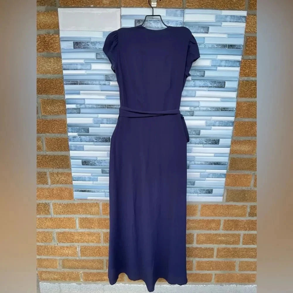 REFORMATION Chamomile Maxi Wrap Dress Size 4 - Picture 9 of 13